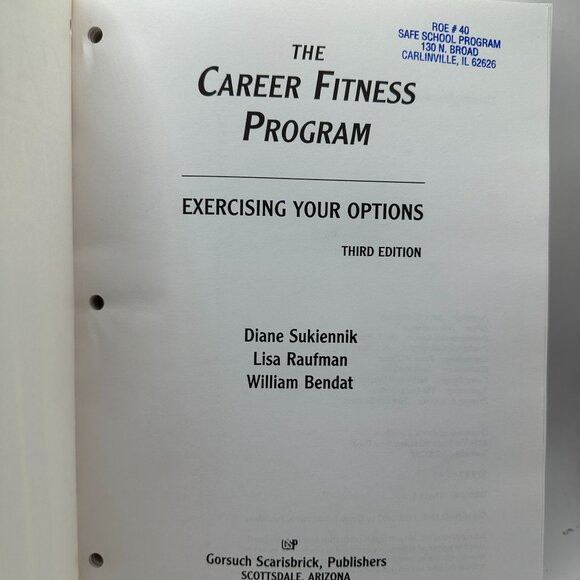 The Career Fitness Program: Exercising Your Options Third Edition - Picture 3 of 4